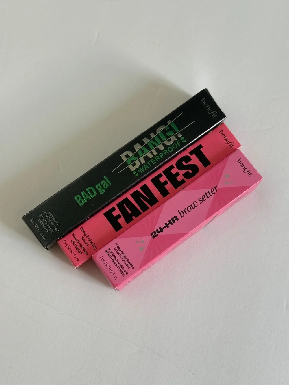 Set of benefit eye makeup
